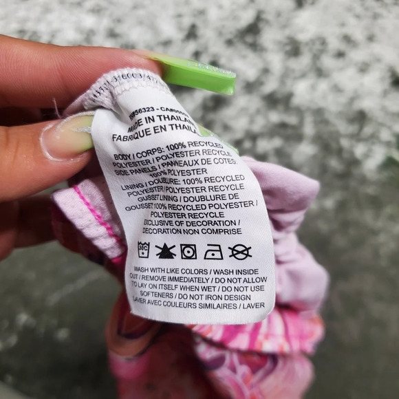 Nike Dri-Fit Floral Pink Athletic Shorts - Picture 6 of 6